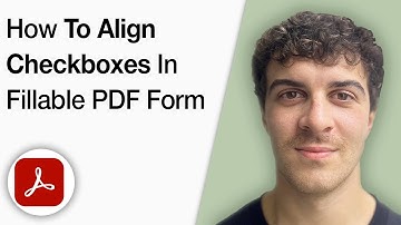 How to Align Checkboxes in Fillable PDF Form Using Adobe Acrobat Pro 2025 [2025 Full Guide]