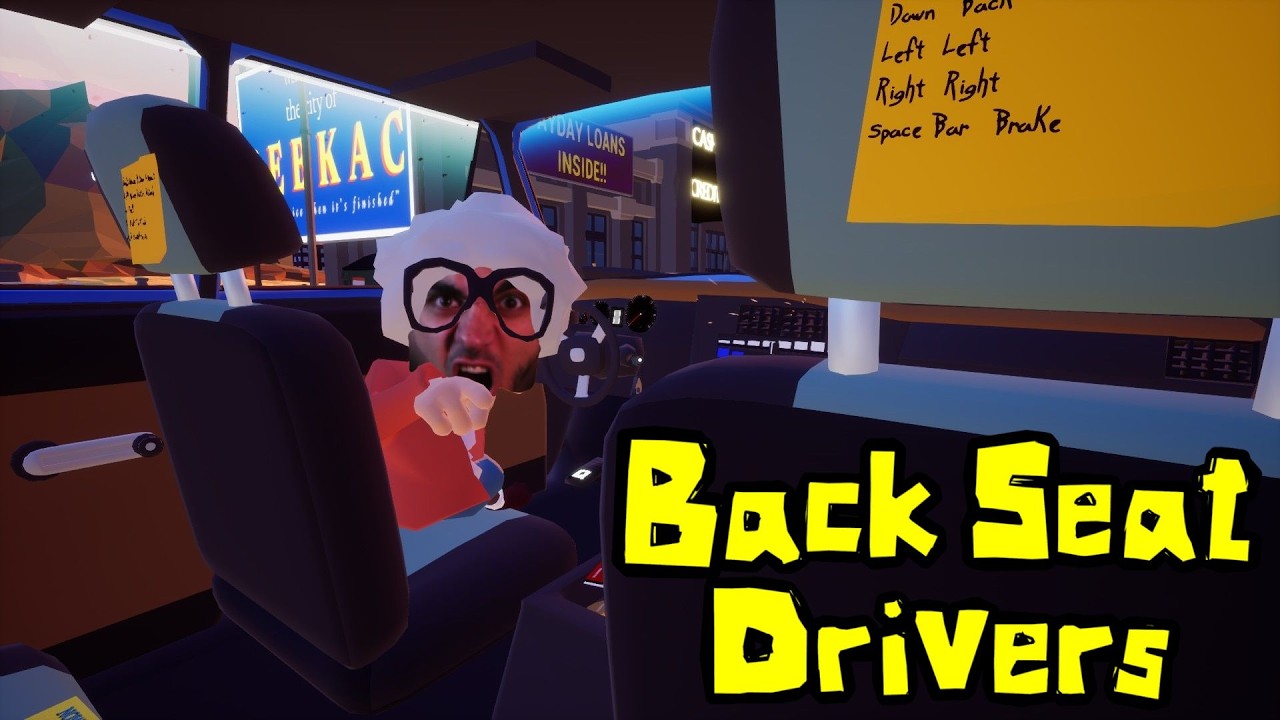 [BESTOF] En duo pour nous emmener au bout du monde avec @RoiLapin  ! Back Seat Drivers ! [DEMO]