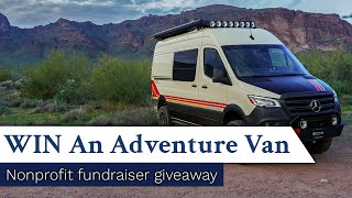 Donate to WIN a Beast MODE by Storyteller Overland - Full Adventure Van Tour - Nonprofit Fundraiser