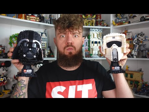 LEGO STAR WARS 75304 | 75305 | HEŁM DARTHA VADERA | HEŁM ZWIADOWCY SZTURMOWCÓW | RECENZJA