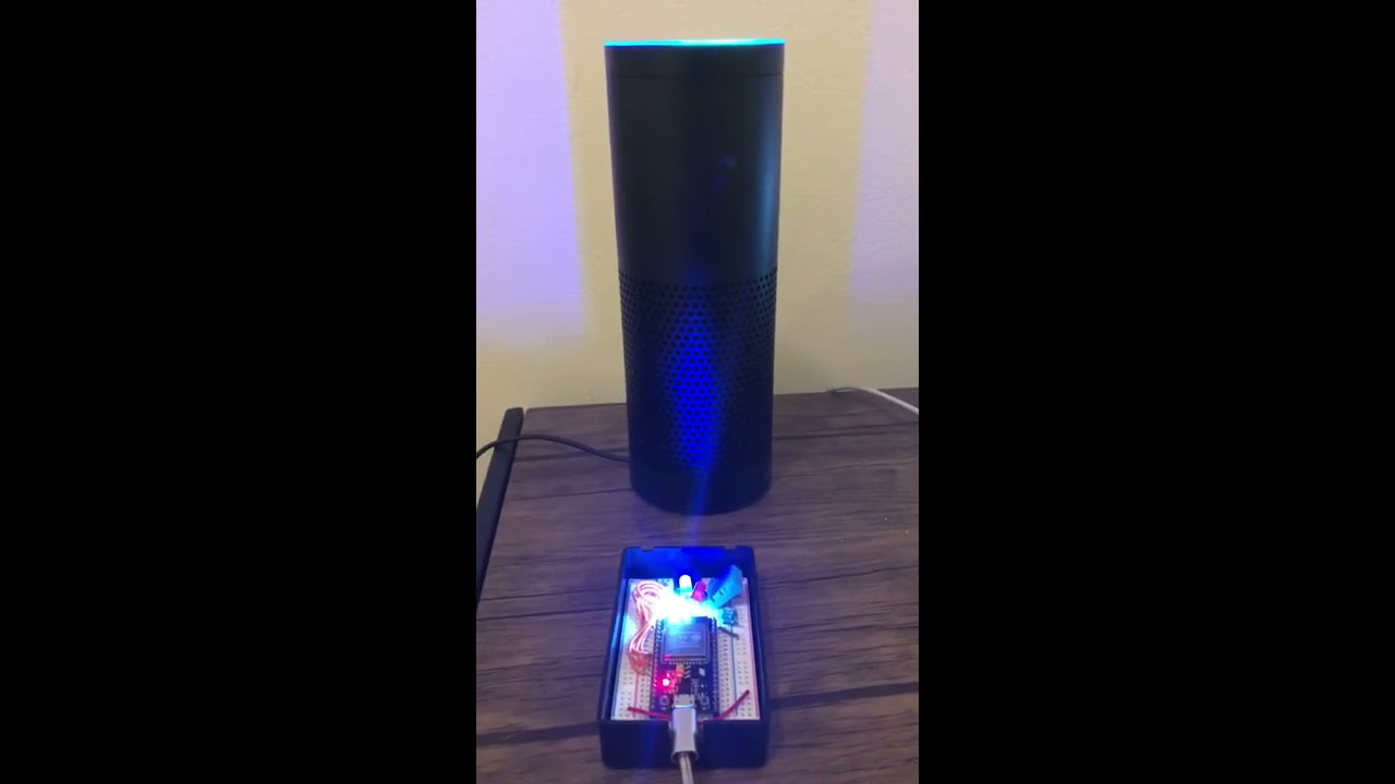 AWS Alexa Smart Home Thermostat Demo with ESP32 - YouTube