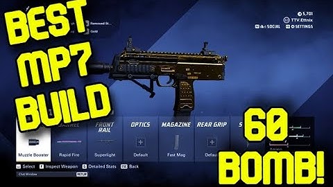 BEST MP7 CLASS | 60 BOMB!