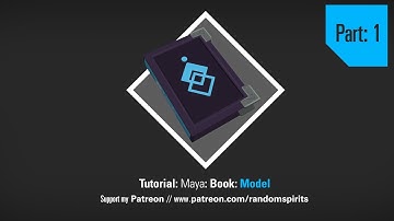 Tutorial: Maya and Photoshop - Book - Part 1