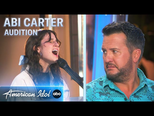 Abi Carter Stuns With What Was I Made For? (From Barbie) - American Idol 2024 class=