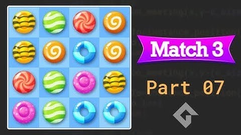 Gamemaker Match3 Part 07 [super candies2, animation]