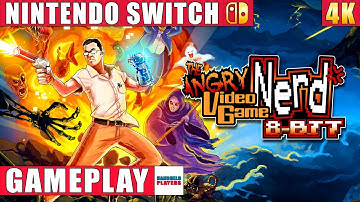 The Angry Video Game Nerd 8-bit Nintendo Switch 1 Gameplay in 4K