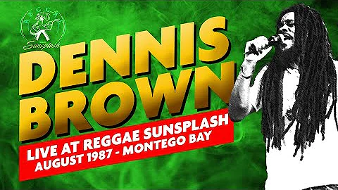Dennis Brown Live at Reggae Sunsplash 1987 [VIDEO]