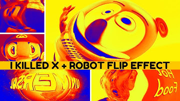 GUMMY BEAR AND CLIPS IN I KILLED X + ROBOT FLIP EFFECT |  COOL VIDEO EFFECTS(INCLUDES TUTORIAL)