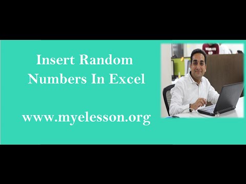 Insert Random Numbers