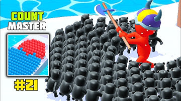 Count Masters: Crowd Clash & Stickman running game - Gameplay Walkthrough Part 21 Levels 201-210