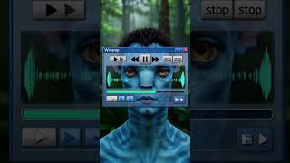 АВАТАР ЛОМАЯ ЭЙВУ 🎹 Winamp Visualizer в джунглях Пандоры#ai