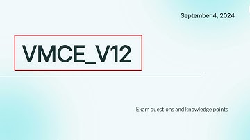 Veeam Certified Engineer (VMCE v12) Exam Prep | Practice Questions