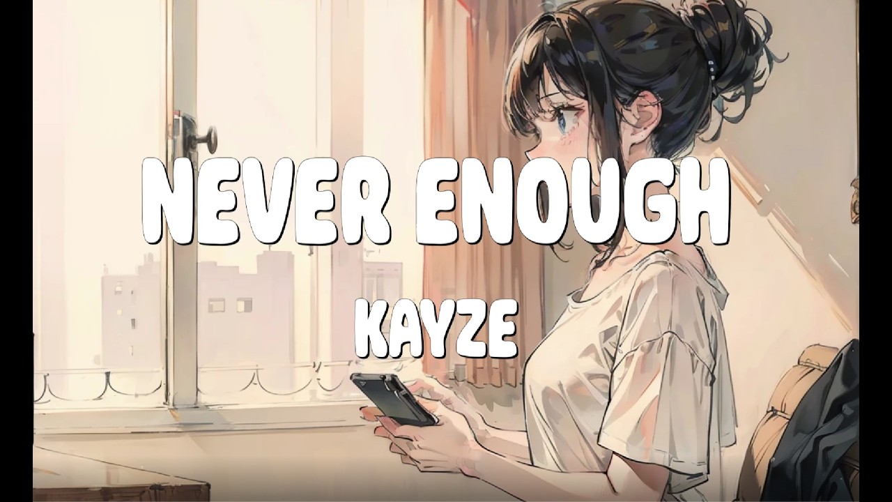 Kayze - Never Enough (Official Lyric Video) bekijken op YouTube Kayze - Never Enough (Official Lyric Video) bekijken op YouTube