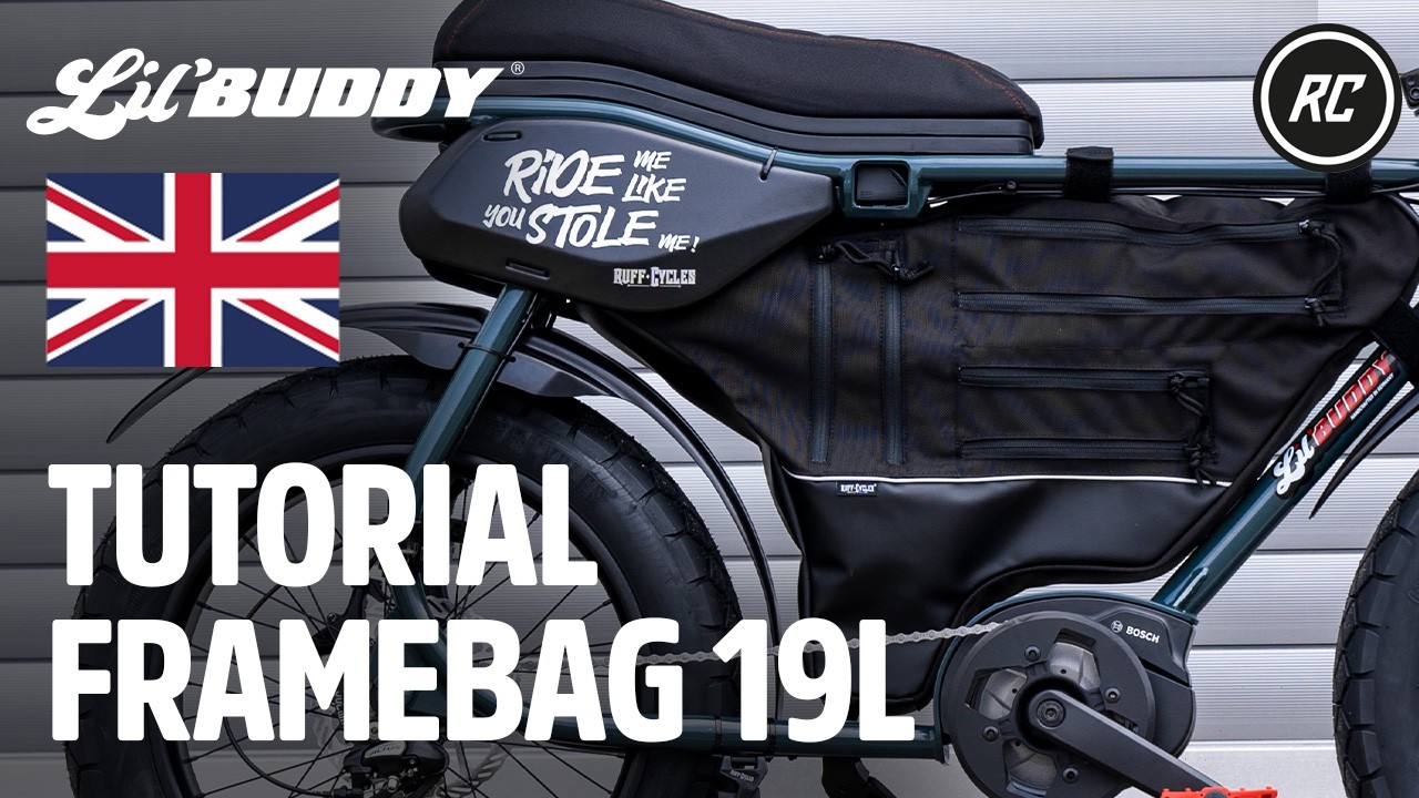Installation Instructions for the 19L Frame Bag on the Lil'Buddy