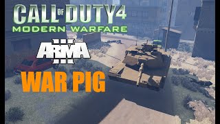 Call of Duty "War Pig" Mission Remake in Arma 3 (Awesome!)