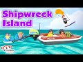 Ricardo Family 😎 DAY 4-Adventure Island Family Vacation - Kiteboarding to Shipwreck Island! 🏝