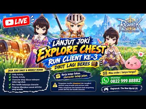JASA CHEST EXPLORE 400K, CLIENT KE-4 ! | Ragnarok the New World