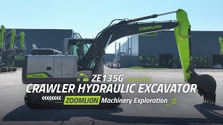 Zoomlion Crawler Hydraulic Excavator Ze135G