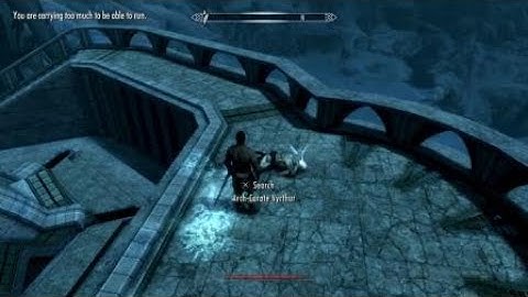 Skyrim - Killing Arch-Curate Vyrthur
