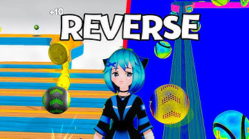 Going Balls Vs Reverse Video Gameplay level 63