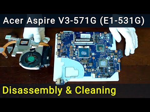 Video: How To Disassemble Acer Aspire V3-571G Laptop