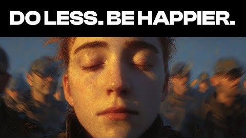 You Win At Life By Doing Less - Taoist Wisdom