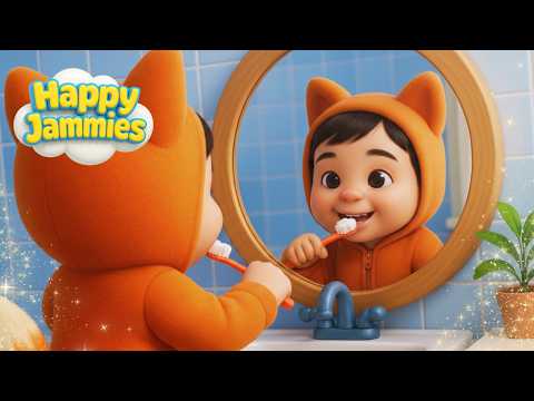 Morning Routine Song for Kids ☀️ & Best Educational Nursery Rhymes | Happy Jammies - Kids Songs
