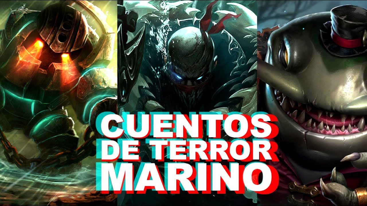 canon definicion MAS HISTORIAS DE MIEDO | Universo Lol con Halo | Historia oficial de Pyke y Leyendas de Bilgewater