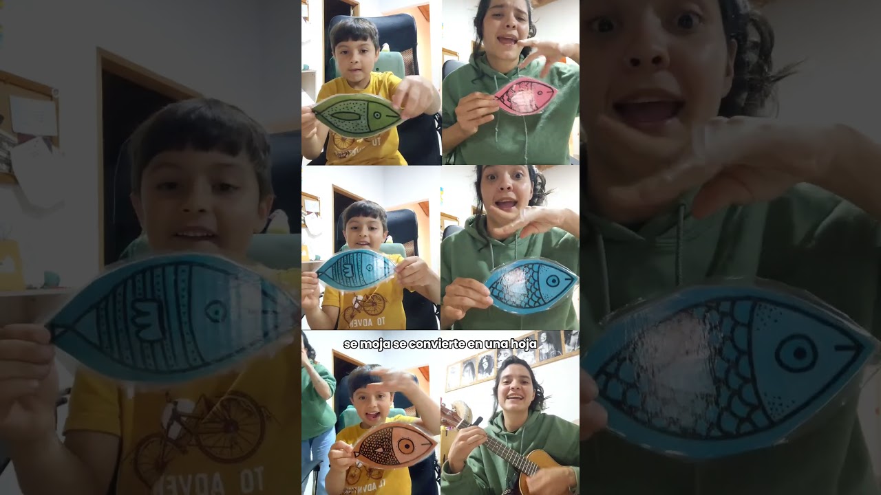 El pez hoja  - Volar para Contar. 