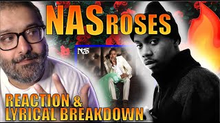 🌹Rocker Hears Nas- Roses | Reaction | Lyrical Breakdown 🔥