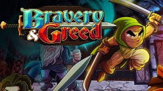 FANTASTIC CO-OP BEAT'EM UP COMBAT!! - Bravery and Greed (4-Player Gameplay)