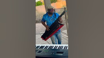 Keytar Jam #rolandaxedge #dgx670 #yamaha #rolandkeyboard
