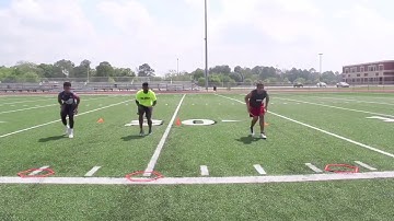 Next Level Sports & Fitness, Defensive back training in League city Texas