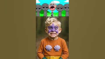 Incredibox Sprunki OC - MERMAID MAN As Humans In Real Life!
