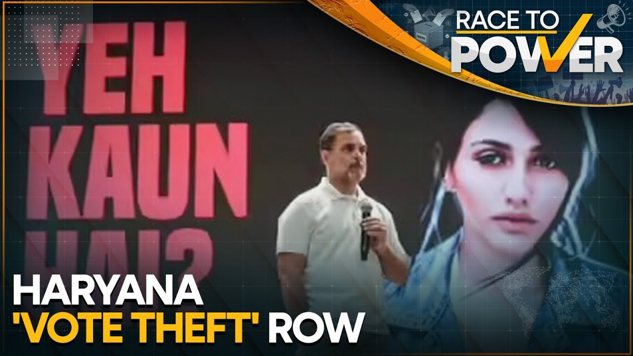 Brazilian Model Reacts After Rahul Gandhi’s Vote-Fraud Claim in Haryana | Race To Power | WION