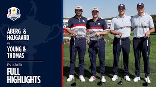 Aberg & Hojgaard vs Young & Thomas | Friday Four-Balls | 2025 Ryder Cup Profile
