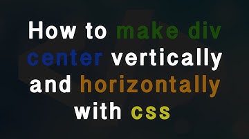 Center Div Vertically and Horizontally with Css |  css positioning | display table | display grid