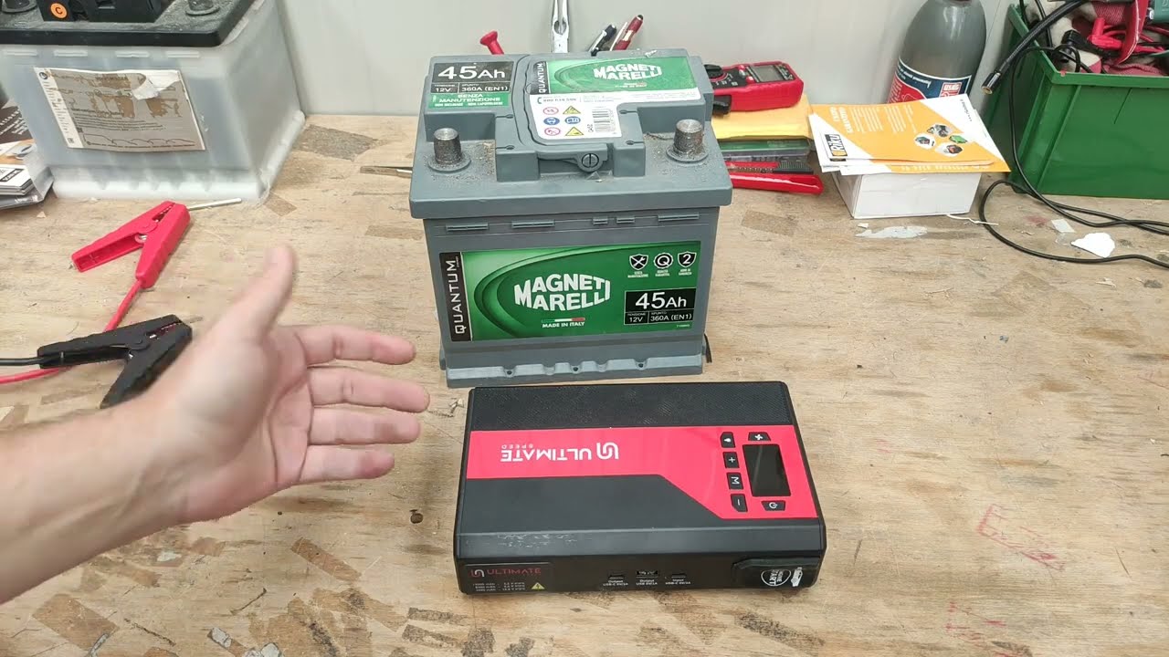 🛠️ Avviatore di emergenza + Compressore + Power Bank | Ultimate Speed UPK 10 H5 (uscita 25/09/2025)