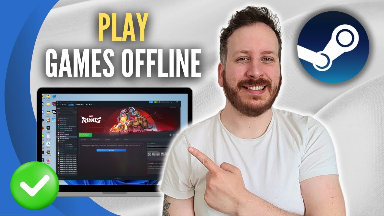 How To Play Steam Games Offline YouTube
