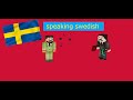 iskall85 speaking swedish for 1 minute