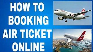 Flight booking tutorial | air ticket hindi how to book video airline
how...