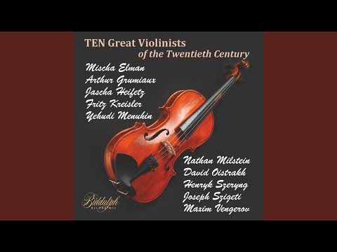 Assista a 8 Humoresques, Op. 101, B. 187: No. 7, Poco lento e grazioso (Arr. F. Kreisler for Violin & Piano) no YouTube