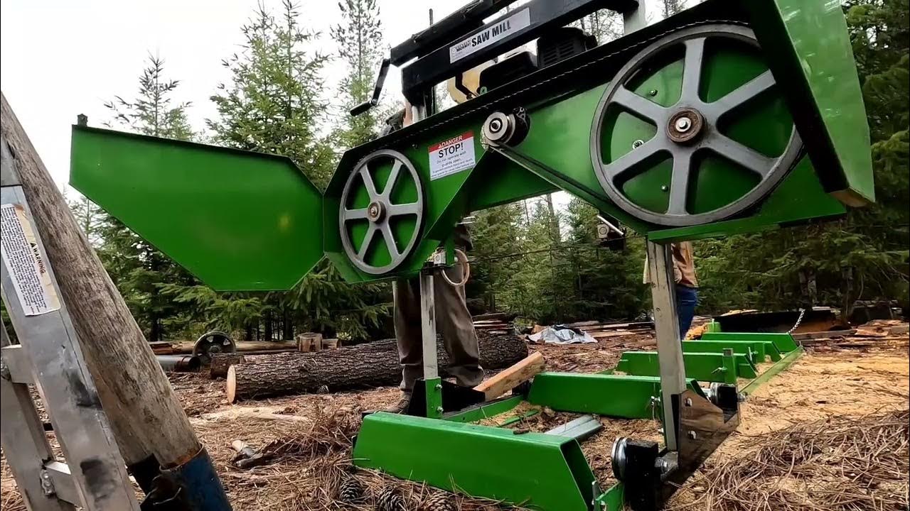 Harbor freight sawmill review YouTube