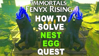 Immortals Fenyx Rising Nest Egg Quest Guide - How to Activate the Fortress's Mechanisms