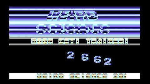 Weird Science 2662 Intro - Commodore 64 - C64 - Moon Ceti - Cracktro PAL