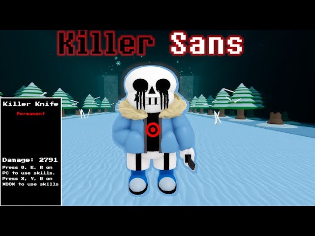 Beat Killer Sans! - Roblox