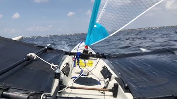 Sailing Hobie TI part 2