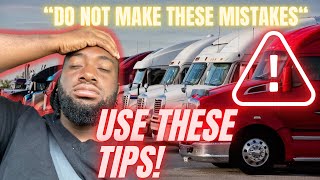 4 MISTAKES TO *AVOID* FOR NEW CDL DRIVERS by The Trucker Gene 1,315 views 1 year ago 10 minutes, 46 seconds