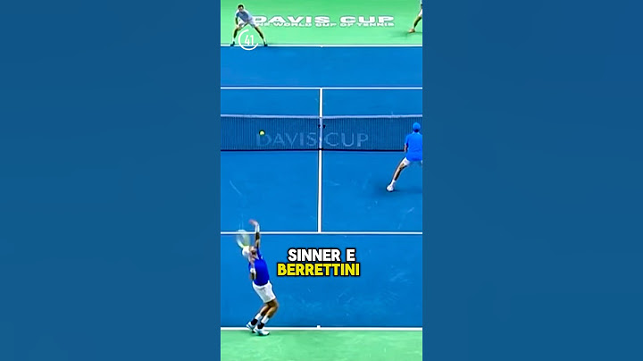 JANNIK SINNER e MATTEO BERRETTINI travolgono l'Olanda, l'ITALIA vince la Coppa Davis🔥🎾