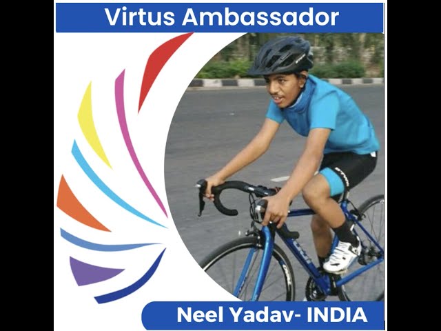 Neel Yadav Virtus Ambassador from India